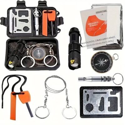 8-in-1 Outdoor overlevingskit - Afbeelding 2