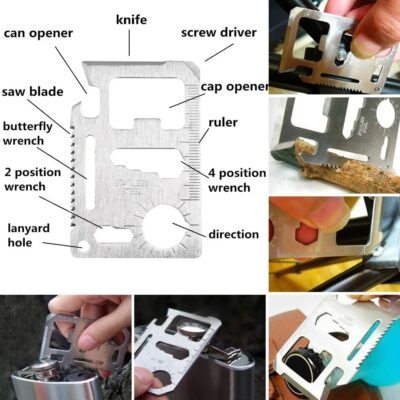 6-in-1 Survival Kit Outdooruitrusting - Afbeelding 2