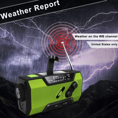 NOAA noodweerradio met powerbank - Afbeelding 4