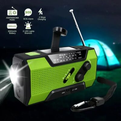 NOAA noodweerradio met powerbank - Afbeelding 2