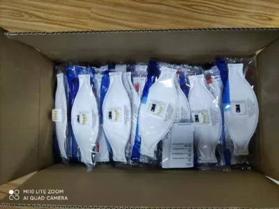 3M 9322 Aura FFP2 Wegwerpmasker met ventiel - Afbeelding 4