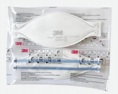 3M Aura 9205+ N95 deeltjesmasker - Afbeelding 5