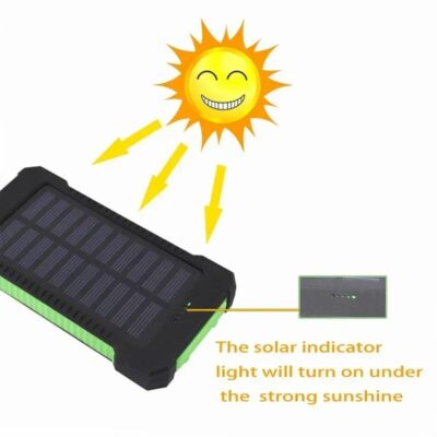 200000mAh Draagbare Zonne-Oplaadbare Powerbank - Afbeelding 4