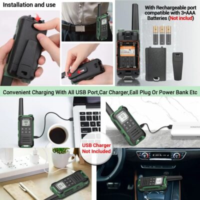Baofeng F22 PMR446 Walkie Talkie - Afbeelding 3