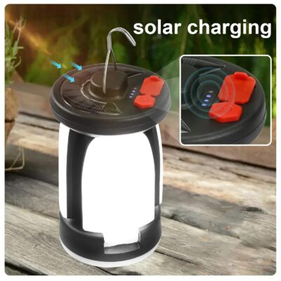 Oplaadbare Zonne-Lamp voor Camping - Afbeelding 5