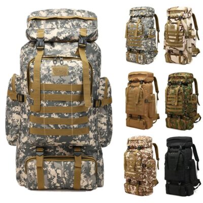 80L Outdoor Camouflage Rugzak