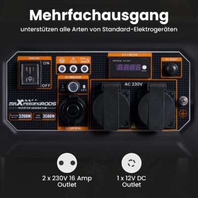 3500W Benzine Inverter Generator - Afbeelding 2