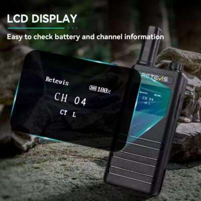 B63S Ultradunne portofoon met LCD - Afbeelding 5