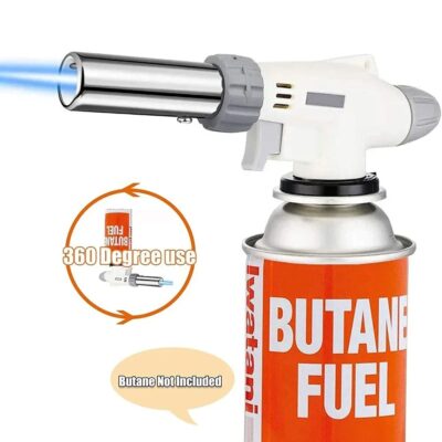 Draagbare metalen vlampistool butaantoorts - Afbeelding 2
