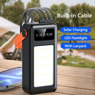 80000mAh Power Bank met LED-lamp - Afbeelding 2