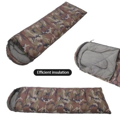 Ultralichte Camouflage Slaapzak - Afbeelding 5